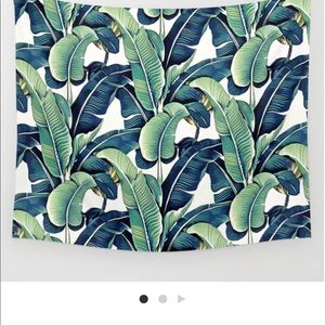 Society 6 Banana Leaf Large Tapestry
